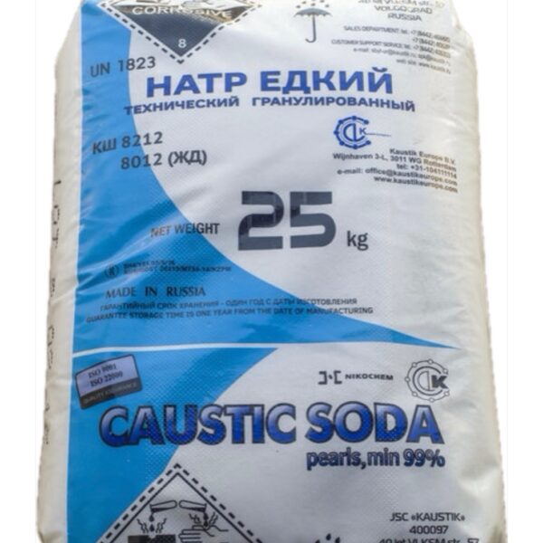 Сода каустична (мішок) 25 кг
